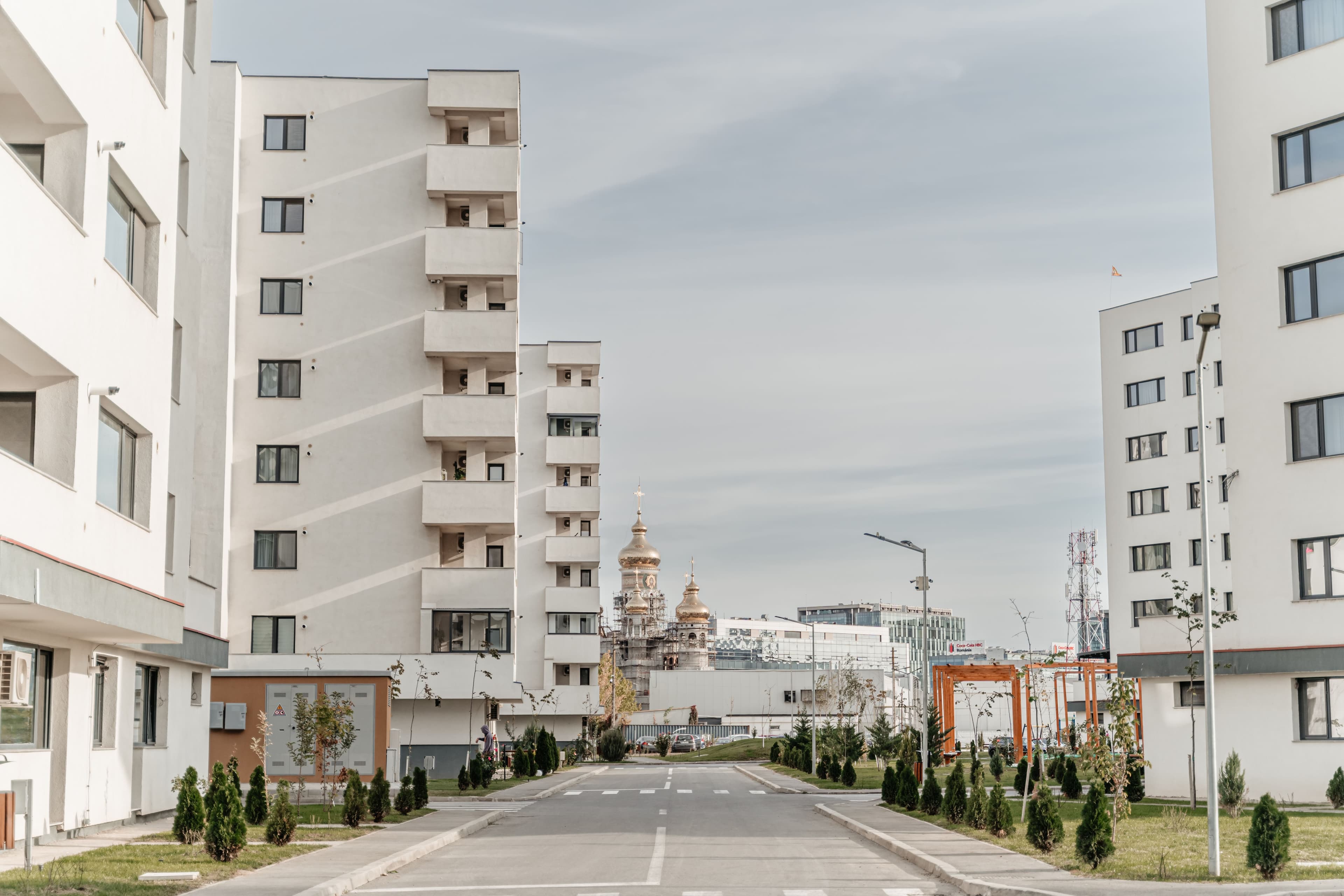UP-site Floreasca residential tower from an NBI campaign on stock.estate